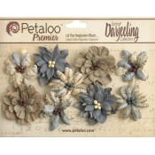 Darjeeling - Medium - Wild Blossoms - Soft Grey